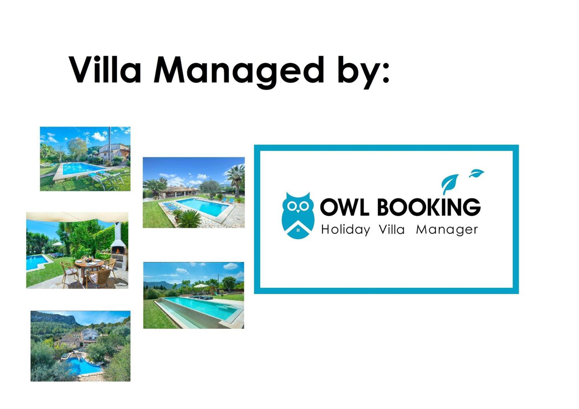 Owl Booking Villa Beach House Magdalena - 5 Min Walk To The Beach Cala de Sant Vicenc Exteriér fotografie