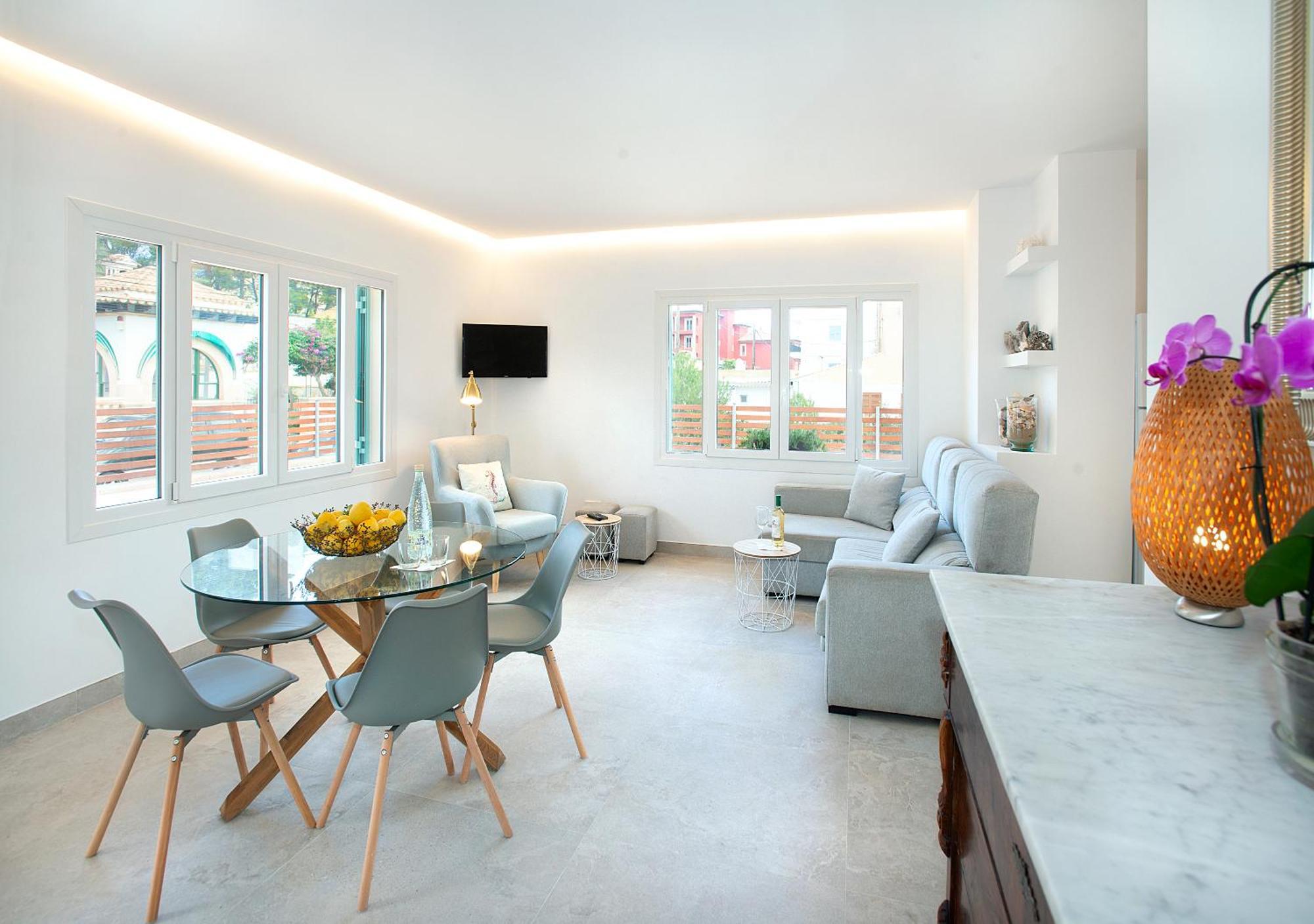 Owl Booking Villa Beach House Magdalena - 5 Min Walk To The Beach Cala de Sant Vicenc Exteriér fotografie