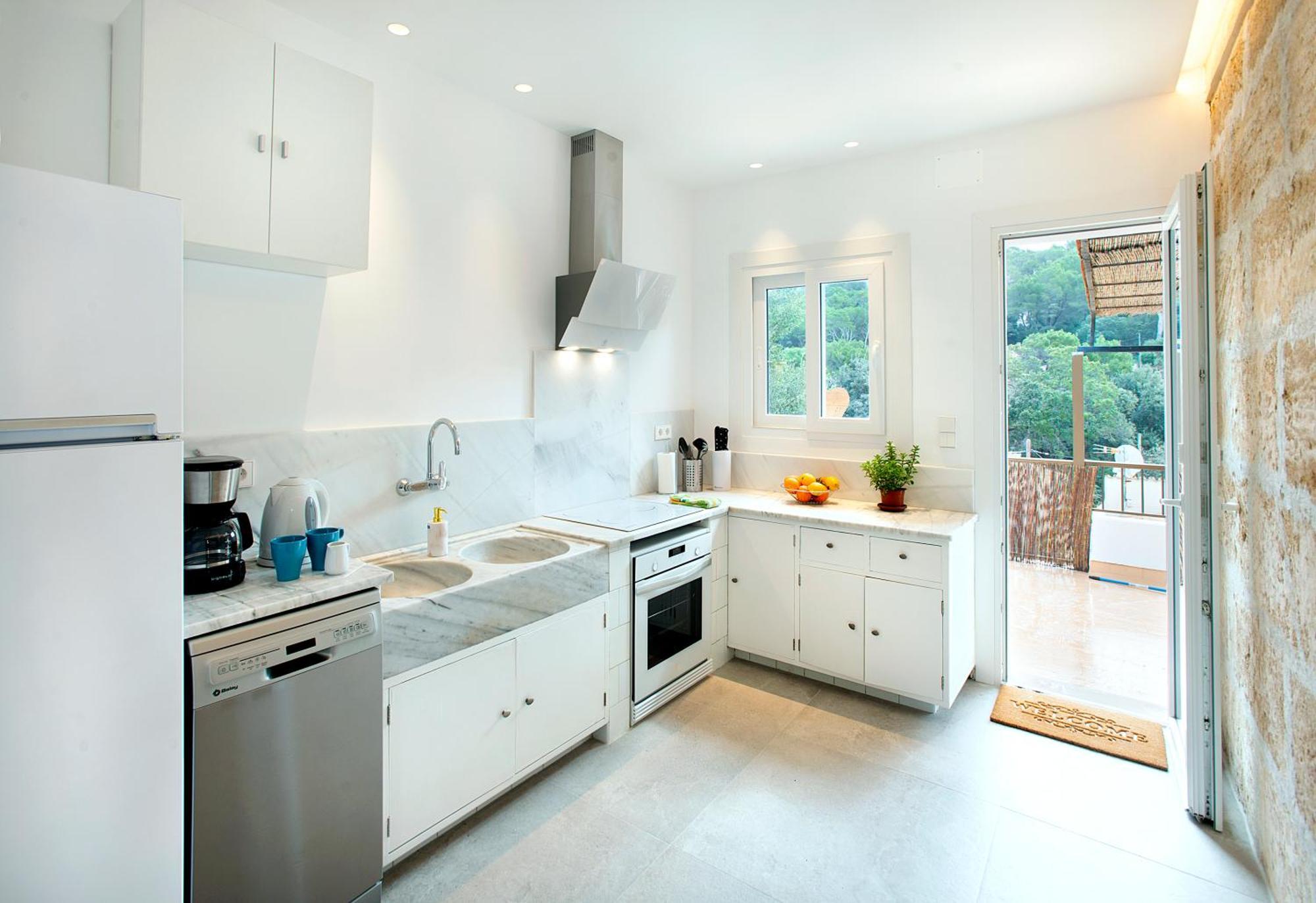 Owl Booking Villa Beach House Magdalena - 5 Min Walk To The Beach Cala de Sant Vicenc Exteriér fotografie